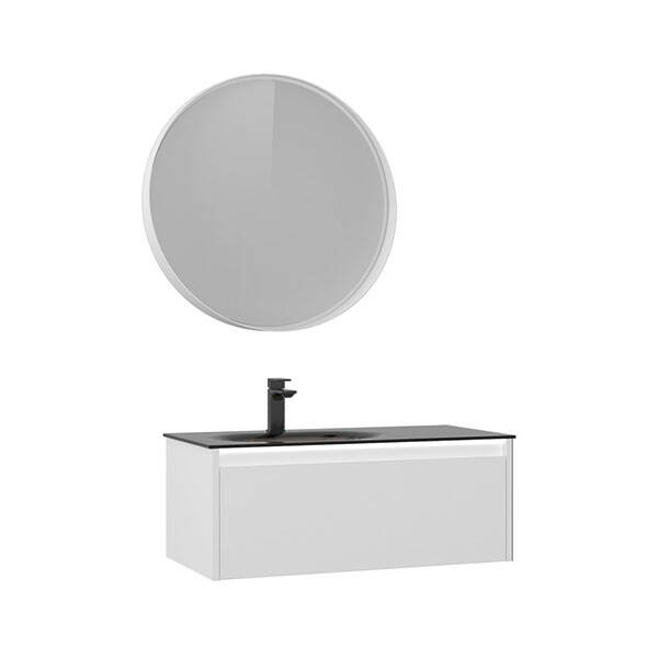 Orka Lisbon 90 CM Mat Banyo Dolabı - 1