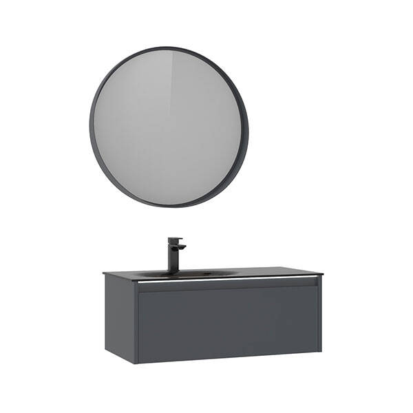 Orka Lisbon 90 CM Mat Banyo Dolabı - 3