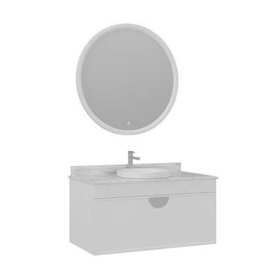 Orka Molino 100 cm Asma Banyo Dolabı - Orka