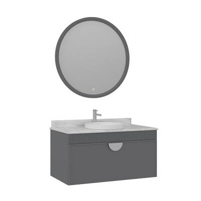 Orka Molino 100 cm Asma Banyo Dolabı - 2