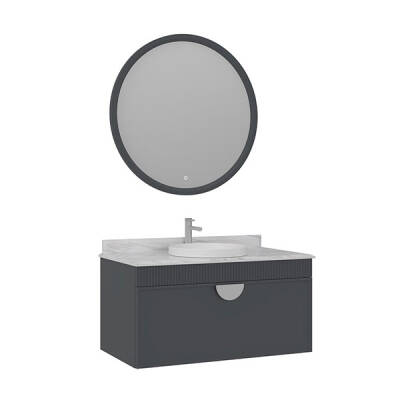 Orka Molino 100 cm Asma Banyo Dolabı - 3