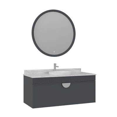 Orka Molino 120 cm Asma Banyo Dolabı - 4