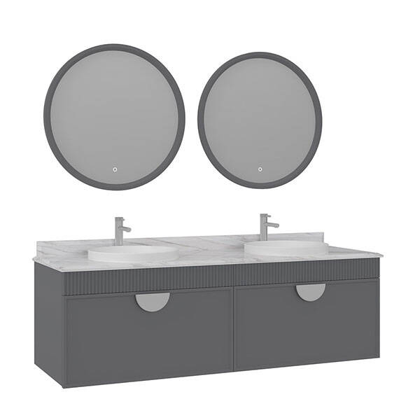 Orka Molino 160 cm Asma Banyo Dolabı - 2