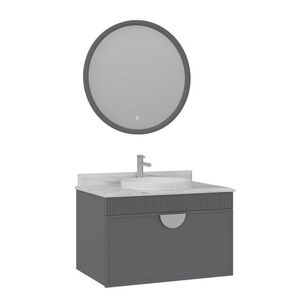 Orka Molino 80 cm Asma Banyo Dolabı - 2