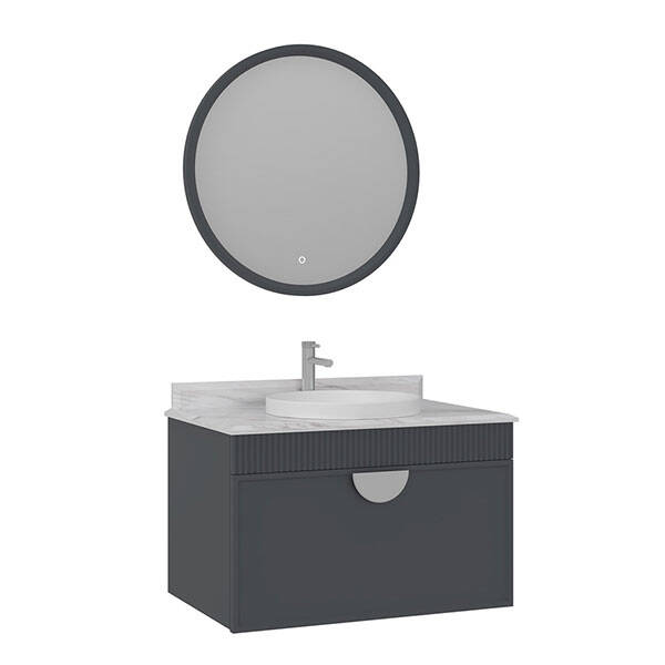 Orka Molino 80 cm Asma Banyo Dolabı - 3