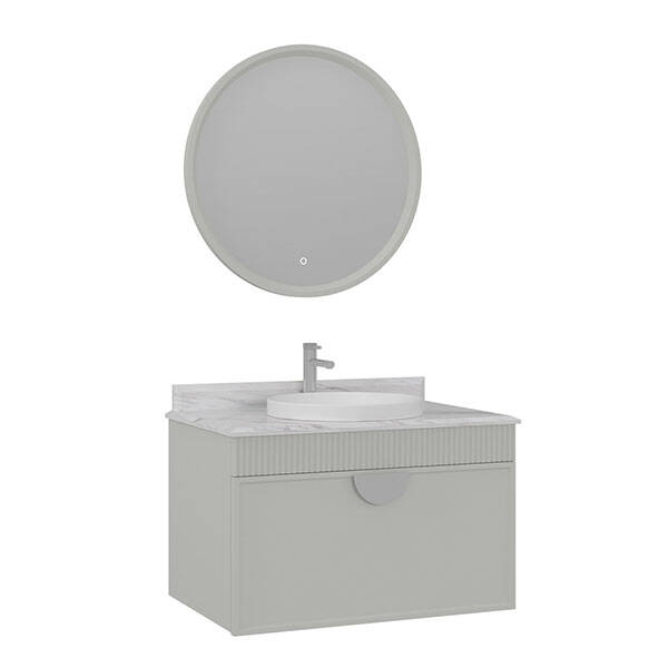 Orka Molino 80 cm Asma Banyo Dolabı - 5