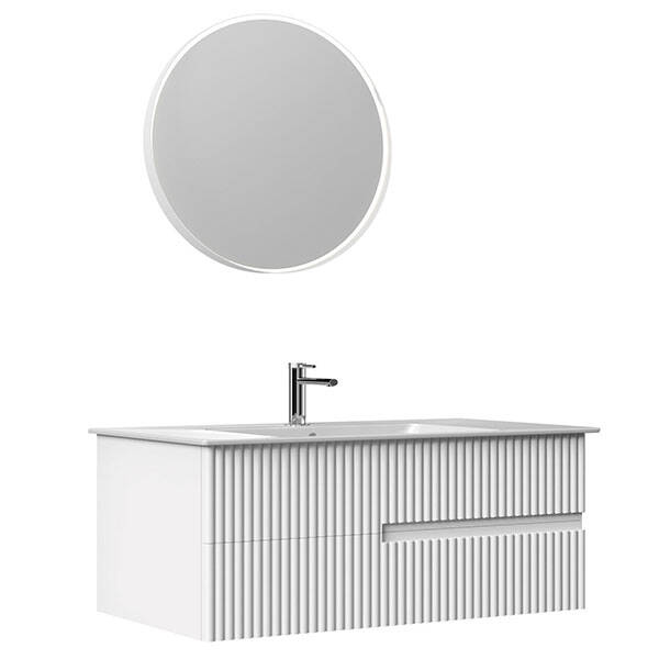 Orka Moonligth 120 CM Mat Beyaz Takım - 1