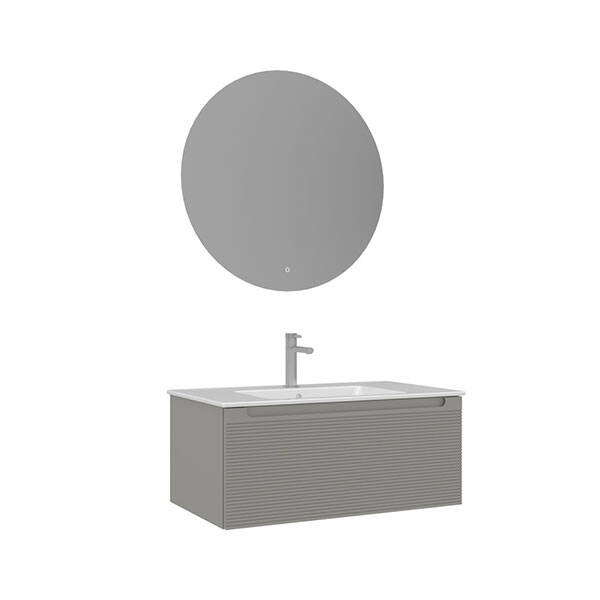 Orka Olbia Termold 80 cm Banyo Dolabı - 2