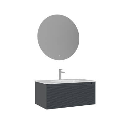 Orka Olbia Termold 80 cm Banyo Dolabı - 3