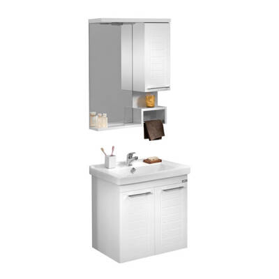 Orka Perge 65 cm Banyo Dolabı - Orka