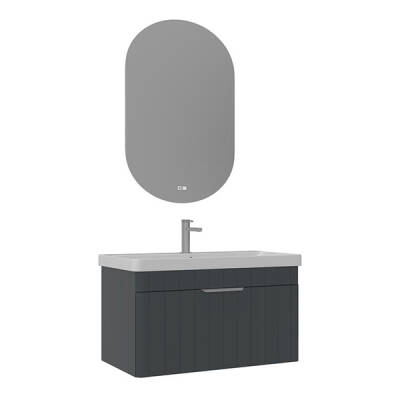 Orka Procida Thermold 80 cm Banyo Dolabı - 2