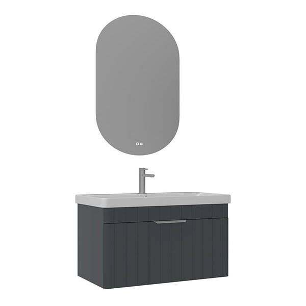Orka Procida Thermold 80 cm Banyo Dolabı - 2