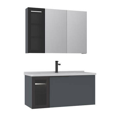 Orka Pure 100 cm Banyo Dolabı - 4