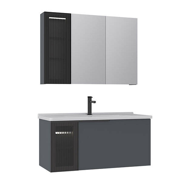 Orka Pure 100 cm Banyo Dolabı - 4