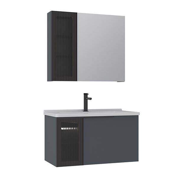 Orka Pure 80 cm Banyo Dolabı - 4