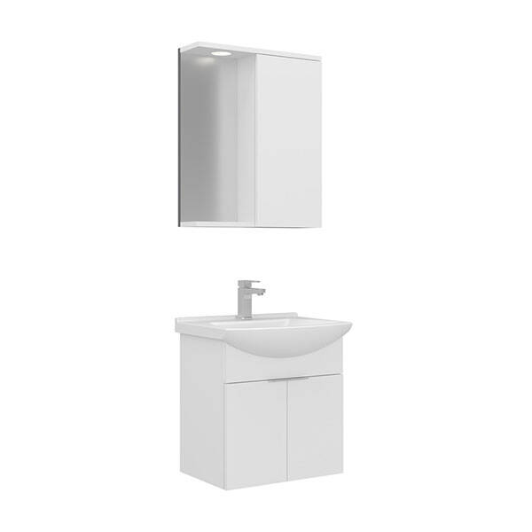 Orka Purus 55 cm Asma Banyo Dolabı - 1