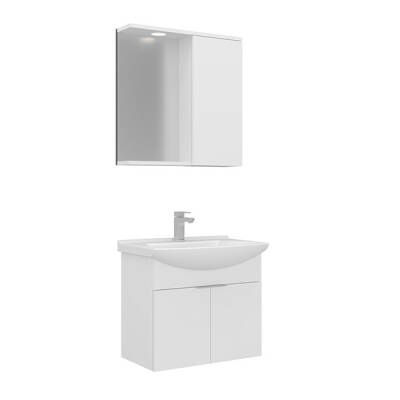 Orka Purus 65 cm Asma Banyo Dolabı - Orka