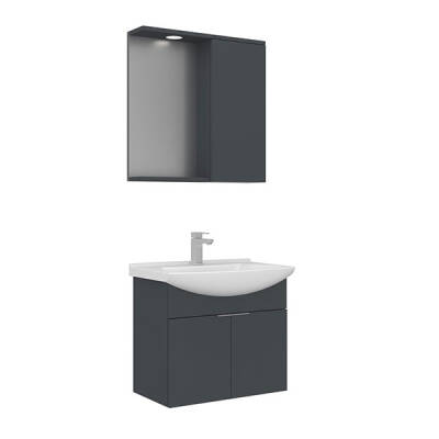 Orka Purus 65 cm Asma Banyo Dolabı - 2