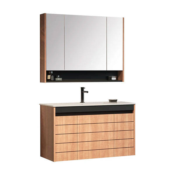 Orka Ricato 100 cm Banyo Dolabı - 1