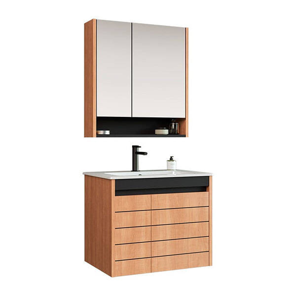 Orka Ricato 80 cm Banyo Dolabı - 1