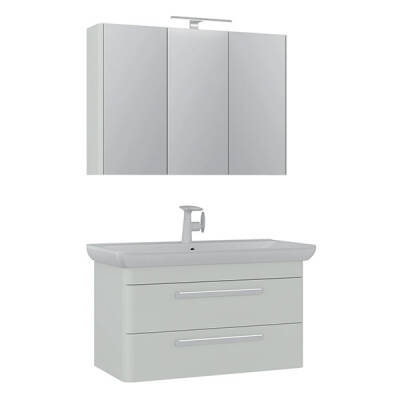 Orka Rose 100 cm Banyo Dolabı - Orka