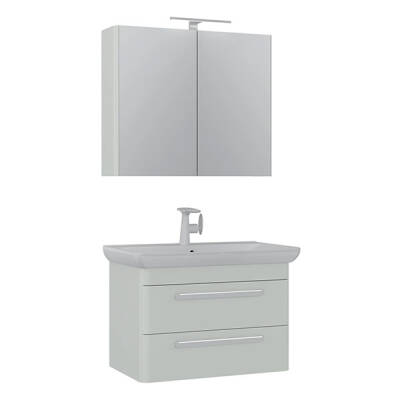 Orka Rose 80 cm Banyo Dolabı - 3