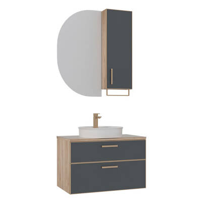 Orka Salerno 60 cm Banyo Dolabı - Orka