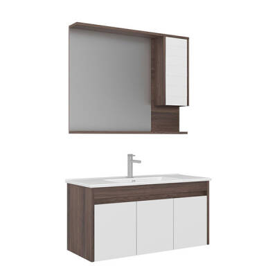 Orka Serra 100 cm Banyo Dolabı - Orka