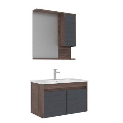 Orka Serra 85 cm Banyo Dolabı - 2