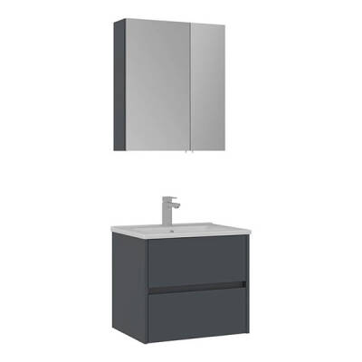 Orka Side Çekmeceli 65 cm Banyo Dolabı - 4