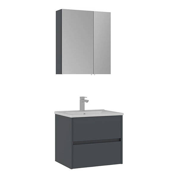 Orka Side Çekmeceli 65 cm Banyo Dolabı - 4