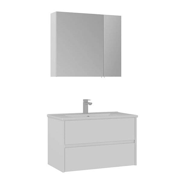 Orka Side Çekmeceli 85 cm Banyo Dolabı - 1