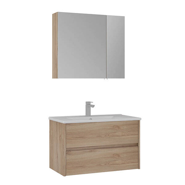 Orka Side Çekmeceli 85 cm Banyo Dolabı - 2
