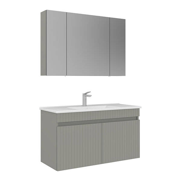 Orka Tivoli 100 cm Takım Ayna Dolaplı - 3