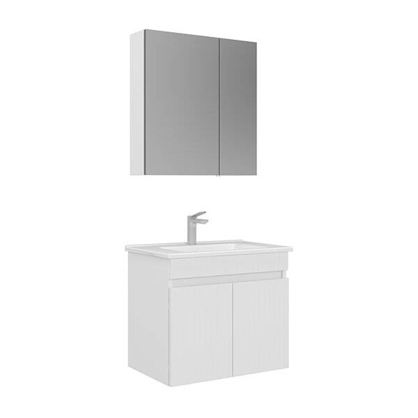 Orka Tivoli 65 cm Takım Ayna Dolaplı Banyo Dolabı - 1