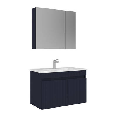 Orka Tivoli 85 cm Takım Ayna Dolaplı Banyo Dolabı - 2