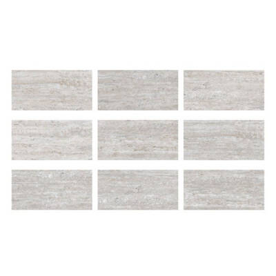 Serapool 33X66 Naturel Series Silver Traverten - Serapool