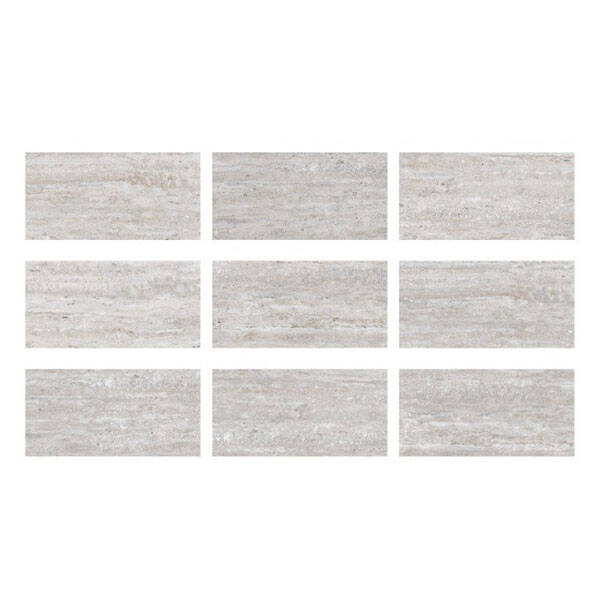 Serapool 33X66 Naturel Series Silver Traverten - 1
