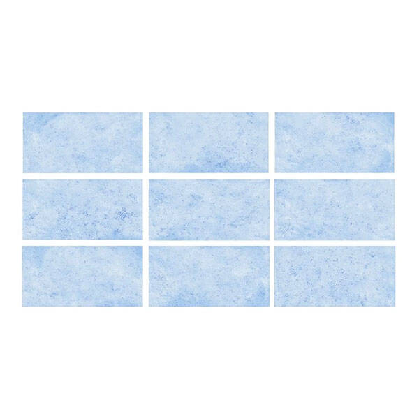 Serapool 33x66 Relax Pastel Blue Havuz Seramiği - 1